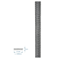 DOPRODEJ Madlovina vzorovaná 31x5x3000mm, cena za 3m kus