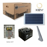 SOLE-KIT Solární KIT BEZ BATÉRIE pro 24V pohony KEY